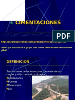 CIMENTACIONES