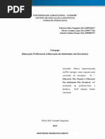ATPS - Educação Não Formal