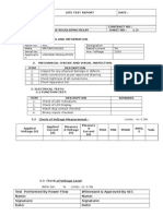 Test Performed by Power Flow Witnessed & Approved by SEC Name: Name: Signature: Signature: Date: Date