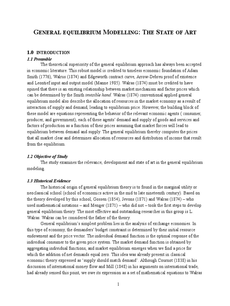 Economists' Guide to Equilibrium Theory | PDF | General Equilibrium ...