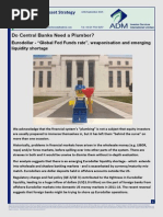 Do Central Banks Need A Plumber?