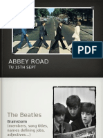 Abbey Road: Tu 15Th Sept