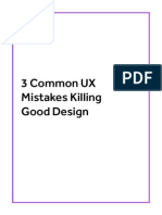 Uxpin 3 Common Ux Mistakes Killing Good Design