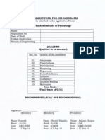 Assessment Form