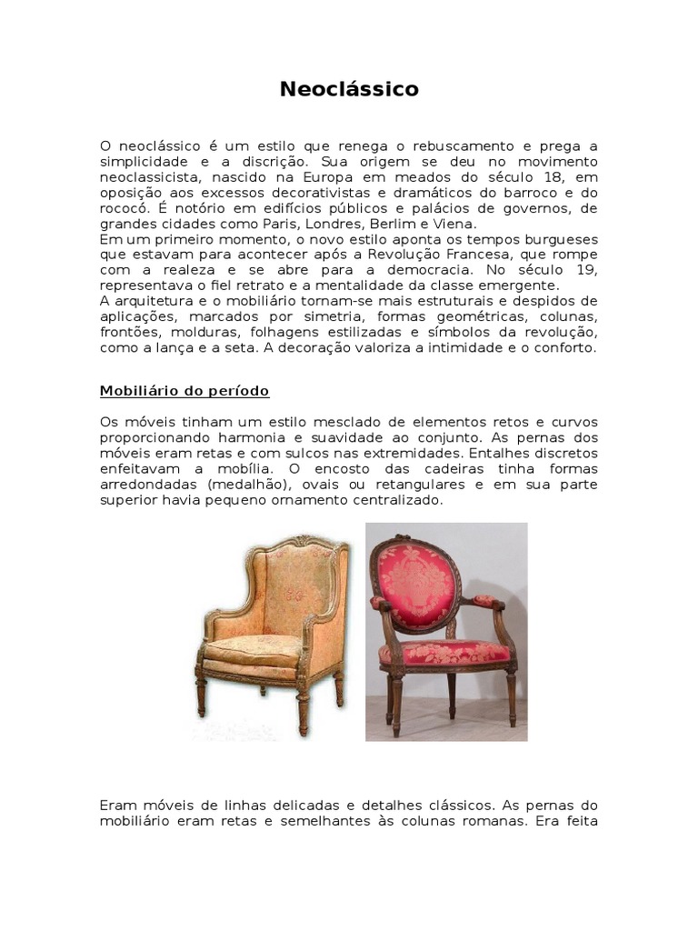 A Fascinante História Do Mobiliário Brasileiro