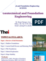 Geotechnical Foundation Engineering