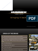Hummer Story: Automotive Design