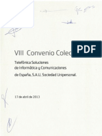 VIII Convenio Colectivo Telefonica Soluciones