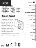 FINEPIX JV250 Series FINEPIX JV200 Series: Owner's Manual