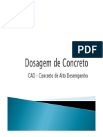 Dosagem de Concreto Exemplo CAD