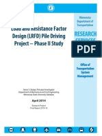 Load and Resistance Factor Driving Project Study PDF