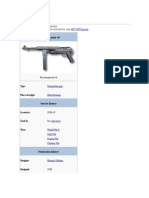 "MP40" Redirects Here. For The Locomotive, See .: Maschinenpistole 40