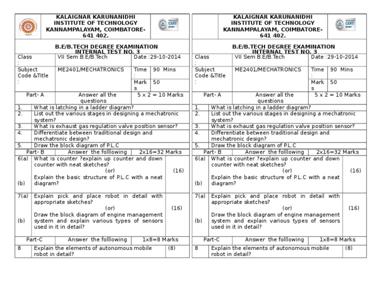 Mechatronics thesis topics image