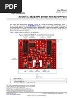 Boostxl-Senshub Sensor Hub Boosterpack