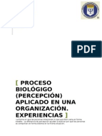 PERCEPCIÓN