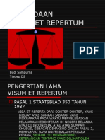 15. Visum Et Repertum Dan Pengadaan