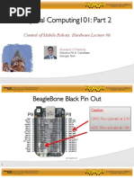 Physical Computing101: Part 2: Control of Mobile Robots: Hardware Lecture #6