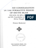 Modarresi-Crisis and Consolidation in the Formative Period of Shi'Ite Islam Copy