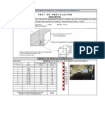 Prueba de Percolacion y K de Permehabilidad