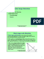 Radar Image Distortions: Slant-Range Scale Distortion