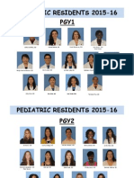 Pediatric Residents 2015-16