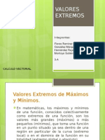 Valores Extremos