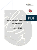 Regulamento Geral de Provas Desporto Escolar 2009-2013