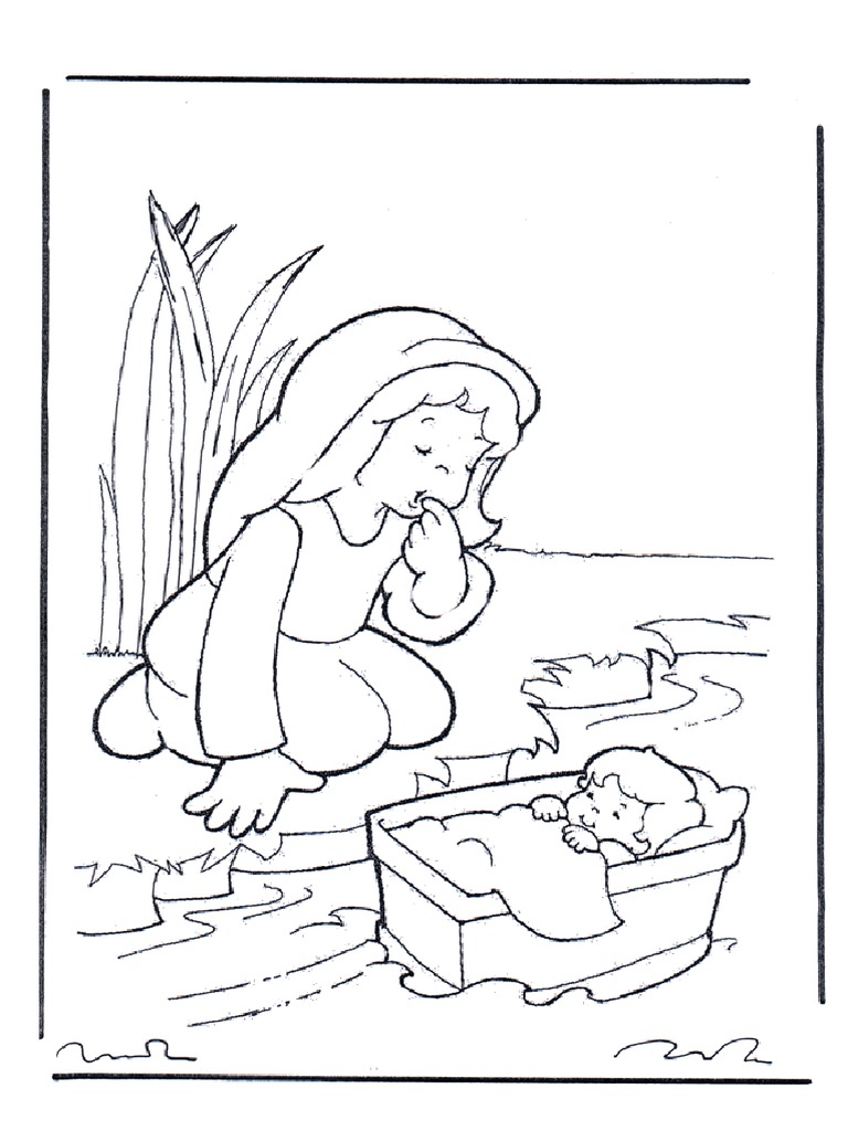 Dibujo Moises | PDF, image size:768x1024