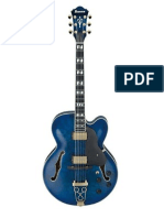 A1 Blue Lagoon Jazz Guitar