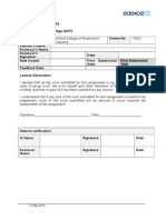 Assignment Brief Unit 7 Business Strategy - Revised May 2015