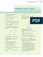 Practice Assessment Task: X XDX