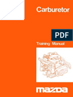 Mazda Carburetor Training Manual PDF