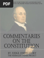 Commentaries On The Constitution by Joseph Story Abridged