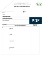 Matriz de Palnificacion de Unidad