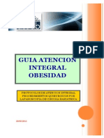(Colombia) Guias de Atención Integral Sobrepeso,Obesidad y Cirugía Bariatrica