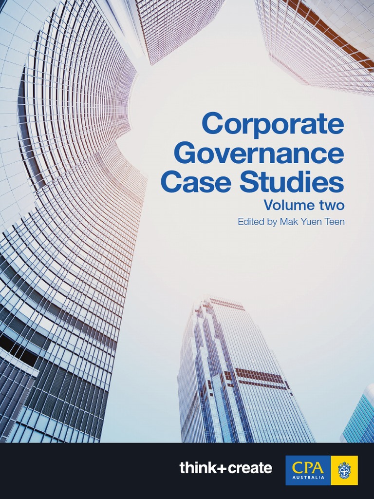 CPA CG Case Studies Vol2 0410 | PDF | Board Of Directors | Corporate ...
