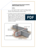 Formación de Cangrejeras en Estructuras de Concreto Armado (Autoguardado)