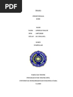 Download Makalah Tugas Struktur Baja 1 by DJuistianniva Andrians SN281721366 doc pdf