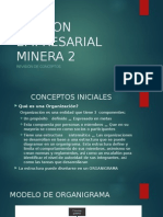 Gestion Empresarial Minera - Repaso Conceptos