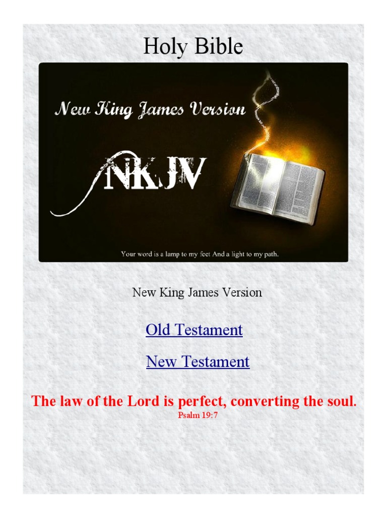 Bible New King James Version | PDF | Cain And Abel | Christianity