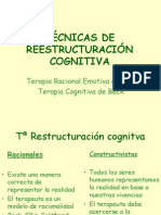 TÉCNICAS DE REESTRUCTURACIÓN COGNITIVA