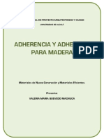 Adherencia y Adhesivos Para Madera (v Quevedo)