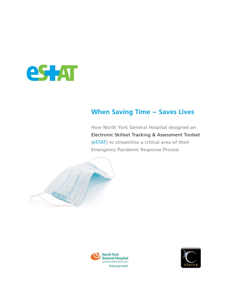 eSTAT Tool Enhances Pandemic Response | PDF | Health Care | Hospital
