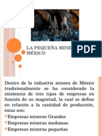 La Pequeña Minería en México