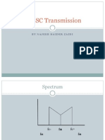 DSBSC Transmission Modulation Demodulation Signals Spectrum