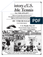 History of U.S. Table Tennis - Vol. VIII: 1975-1977