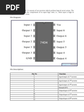 7404 Ic