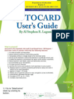 Autocard Users Guide