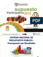 Sistema Nacional de Presupuesto Público Peruano