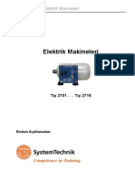 B 2701 TR Elektrik Makineleri